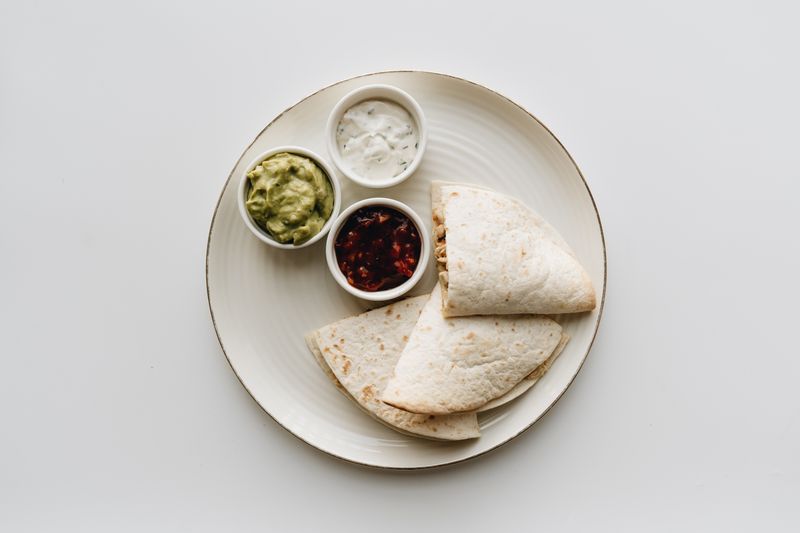 Fresh tacos catering platter
